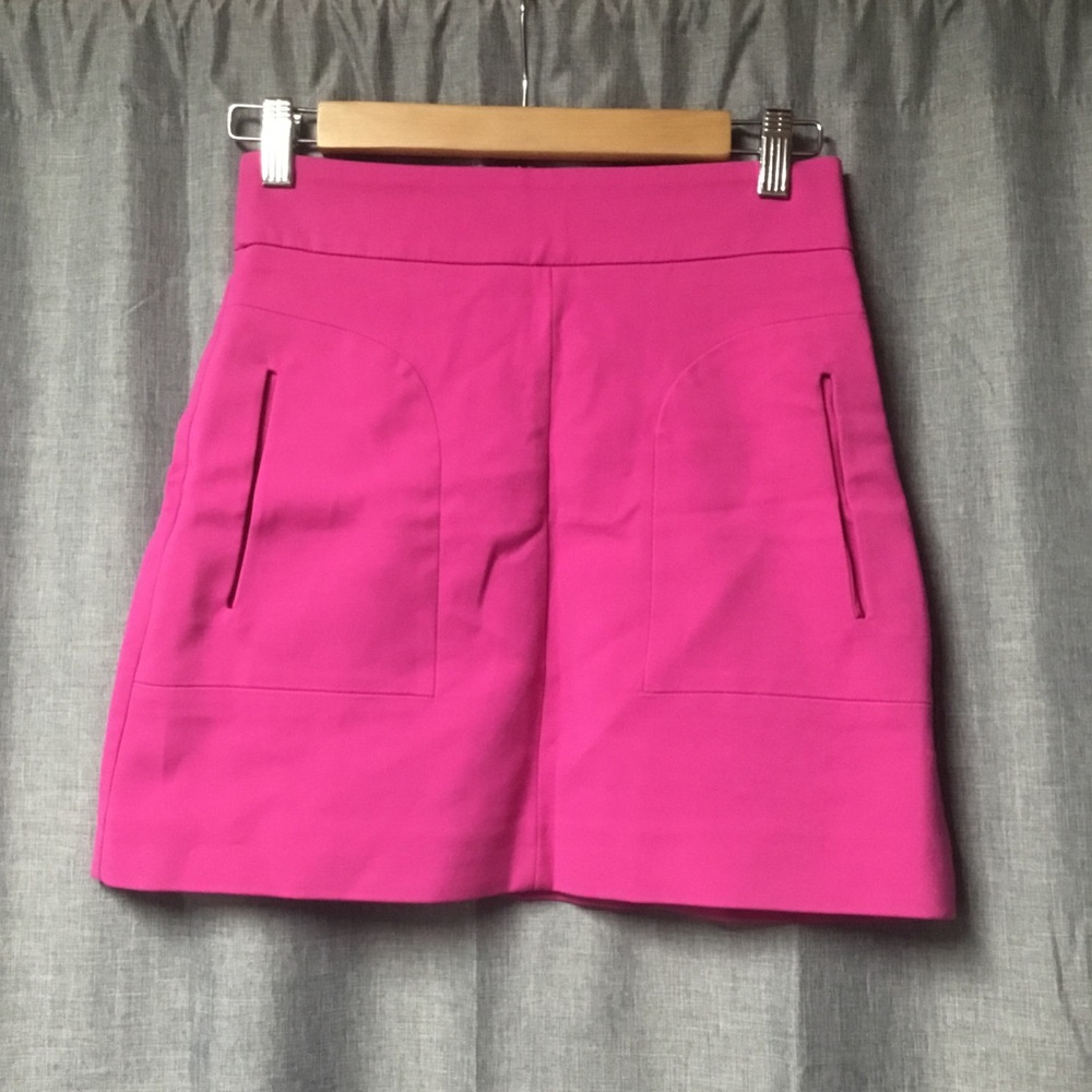 Hot Pink Zara Mini Skirt